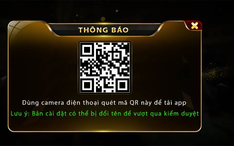 Quét mã QR đăng nhập Go88 bằng điện thoại